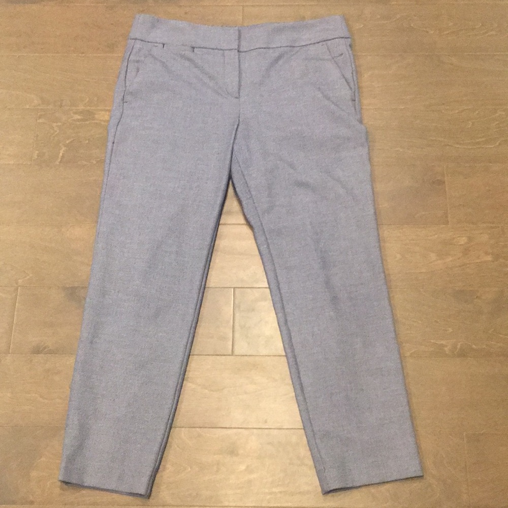 Checkered loft Marisa pants size 10.